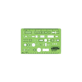 Rapidesign Fluid Power Template, 1 Each (R46)