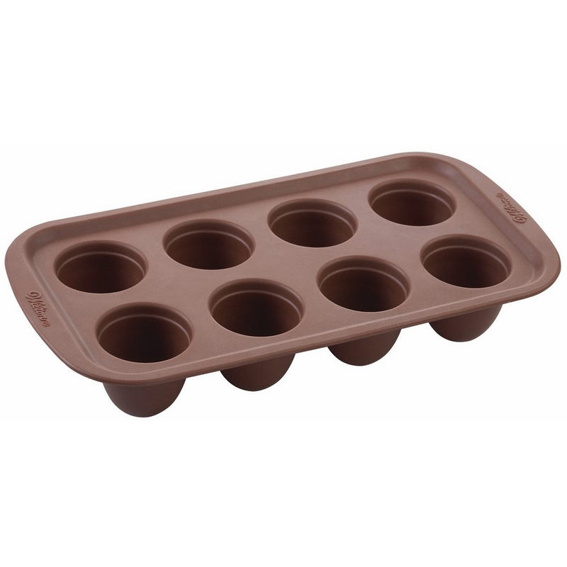 Wilton 2105-4925 Brownie Pops Silicone Brownie and Cake Pop Pan, 8-Cavity