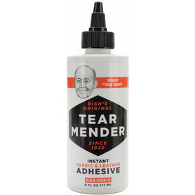 Tear Mender Instant Fabric and Leather Adhesive, 6 oz Bottle, TG-6H