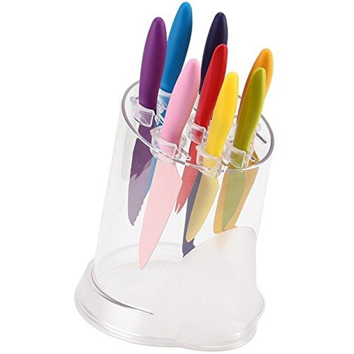 Pure Komachi 2 Series 9-Piece Knife Set with Block