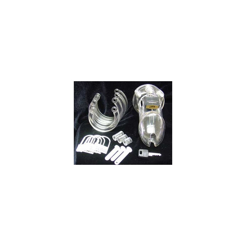 CB-6000 Male Chastity Device, Clear