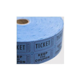50/50 Double Raflle Tickets - Blue - 2000 Tickets