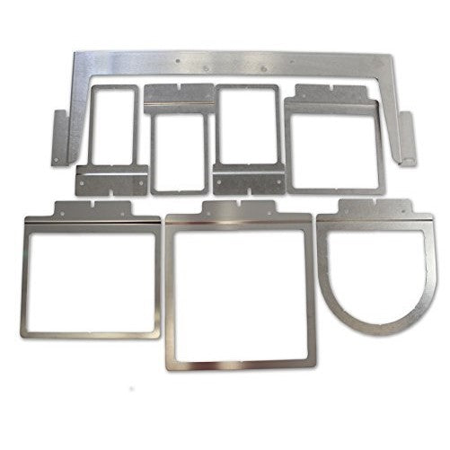 Fast Frames 7 in 1 Hoops for Brother PRS100 Persona & Baby Lock Alliance Single Needle Embroidery Machines