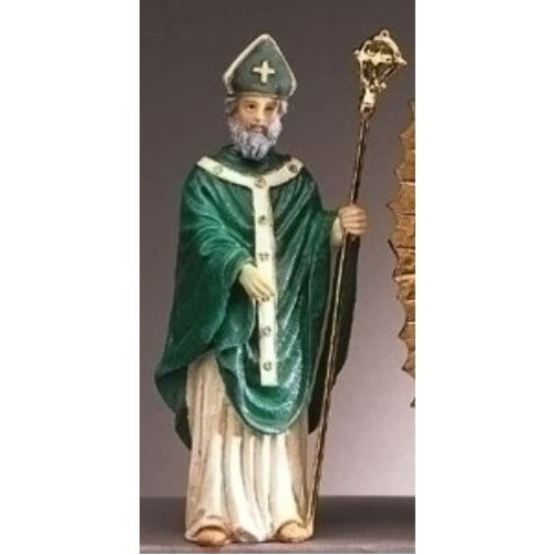 Roman Green Saint Patrick Patrons and Protectors Religious Figurine