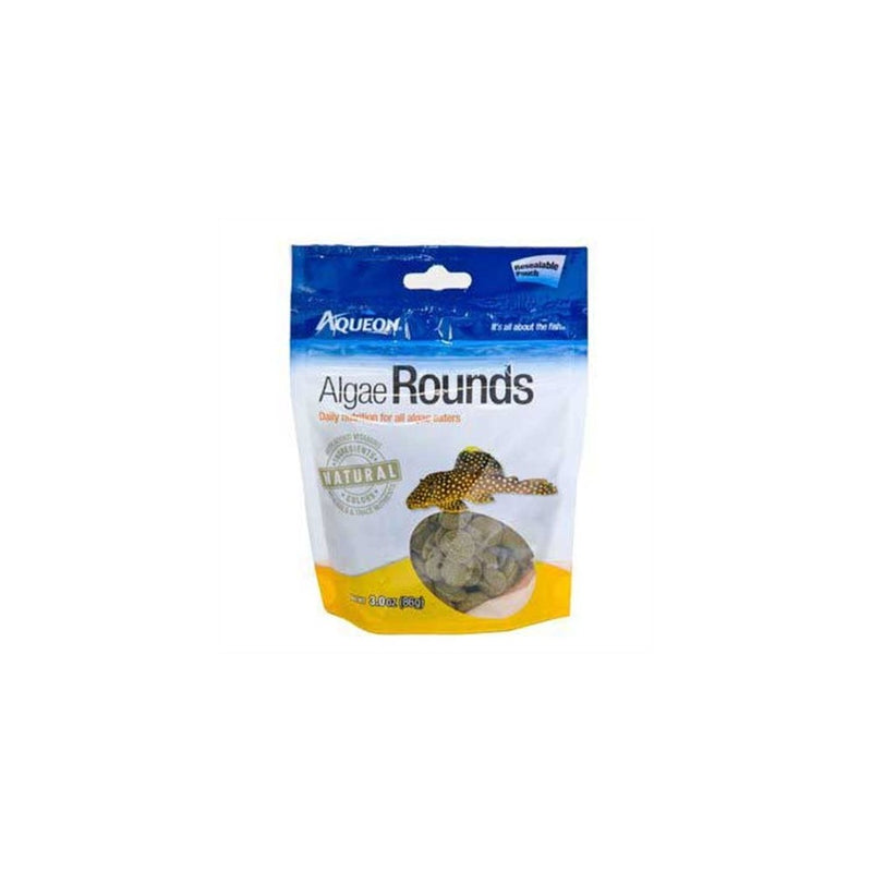 Aqueon Algae Rounds Fish Food