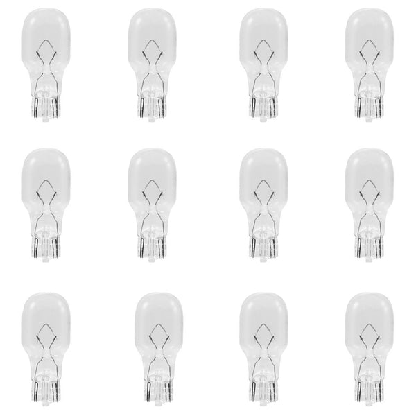 eTopLighting (12 Pack) T5-12V-7W, T5 Wedge Base Replacement Bulb, 12 Volt 7 Watt Low Voltage, T5-12V-7W(12)