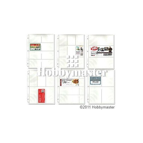 Coupon Binder Pages - 50 Page Assortment  Bonus Sleeve
