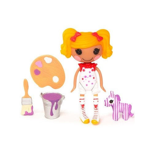 Mini Lalaloopsy 3 Inch Figure with Accessories Spot Paints Purple