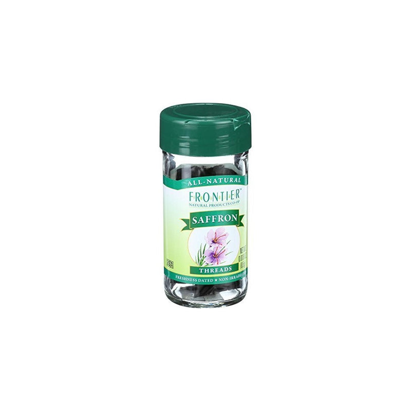 FRONTIER HERB SAFFRON BTTL, 0.5 GM