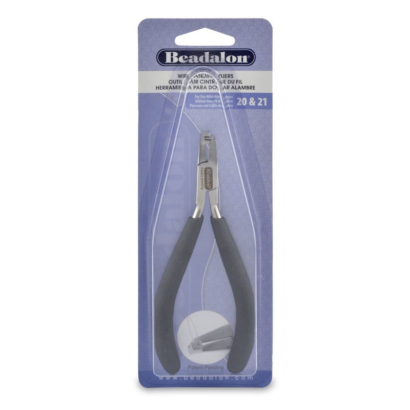 Beadalon 201A-289 20 and 21 Gauge Wire Banding Pliers