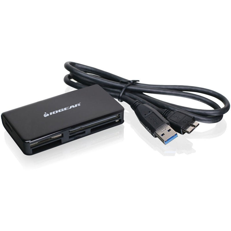 IOGEAR SuperSpeed USB 3.0 Multi-Card Reader/Writer, GFR381