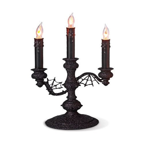 Gerson Flickering Triple Candelabra