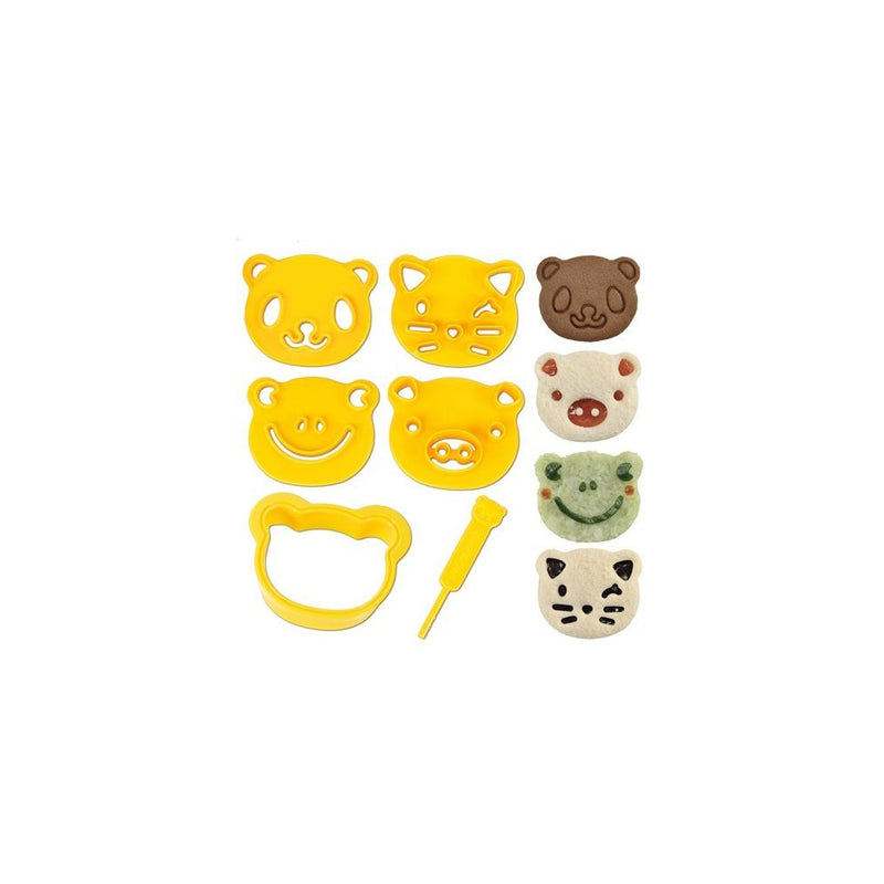 CuteZCute Animal Friends Food Deco Cutter and Stamp Kit