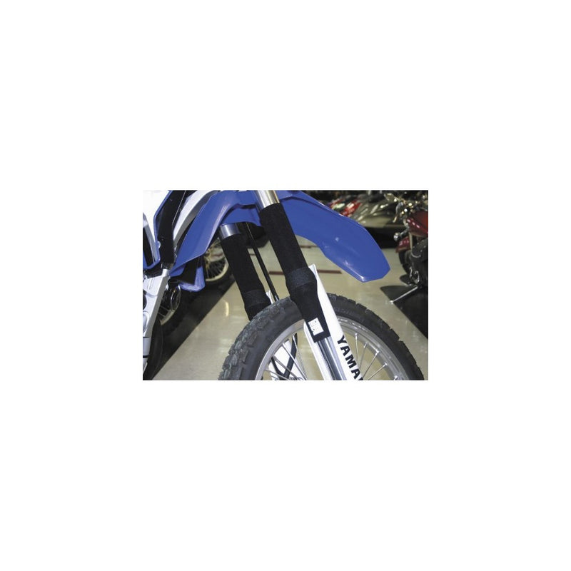 13in. Regular Up and Down Fork Seal Protector - Blue, Manufacturer: Shock Sox, SHOCK SOX 13'' UP/DWN FORK BLU