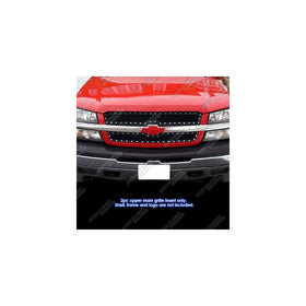 03-06 Chevy Avalanche/03-05 Silverado 1500/SS/03-04 2500 Rivet Mesh Grille Grill