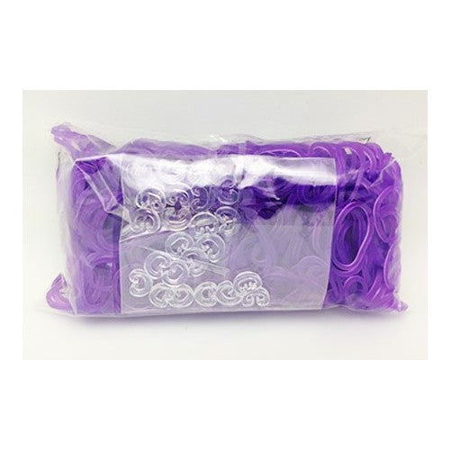 Rainbow Loom Twistz Bandz Refill - Jelly Purple