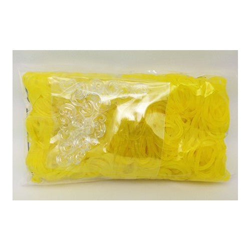 Rainbow Loom Twistz Bandz Refill - Jelly Yellow