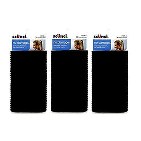 Scunci Effortless Beauty Large No-damage Elastics, 4 MM (90 pieces)