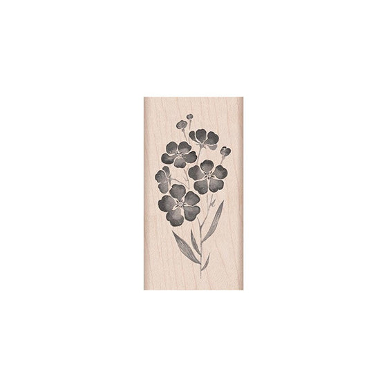 Hero Arts Flowers on a Stem Woodblock Stamp