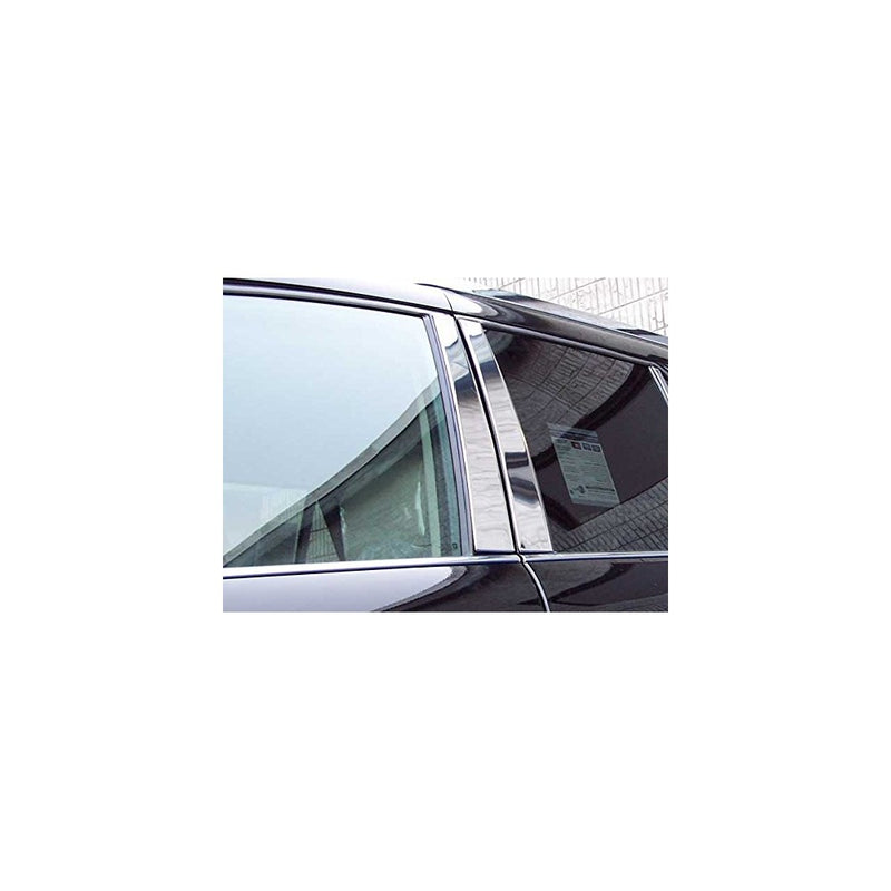 QAA FITS VUE 2003-2007 SATURN (4 Pc: Stainless Steel Pillar Post Trim Kit, 4-door, SUV) PP43440