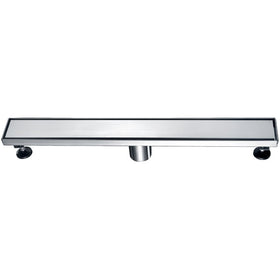 Dawn LVA240304 Volga River Series Linear Shower Drain, 24-Inch