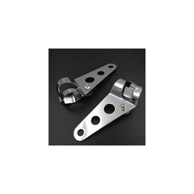 Motor Fork tube Side-Mounting Headlight Bracket For Kawasaki Vulcan 34-46mm Forks