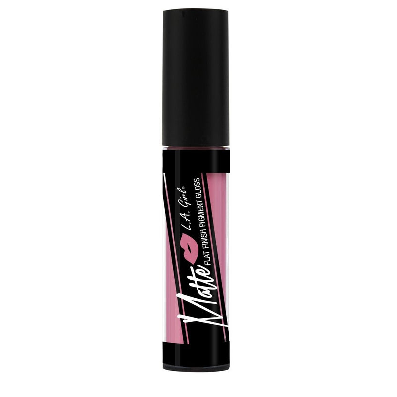 L.A. Girl Matte Flat Finish Pigment Gloss, Iconic, 0.17 Ounce