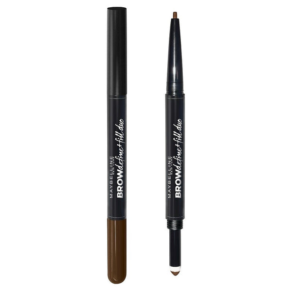 Maybelline Brow Define  Fill Duo Makeup, Deep Brown, 0.021 oz.