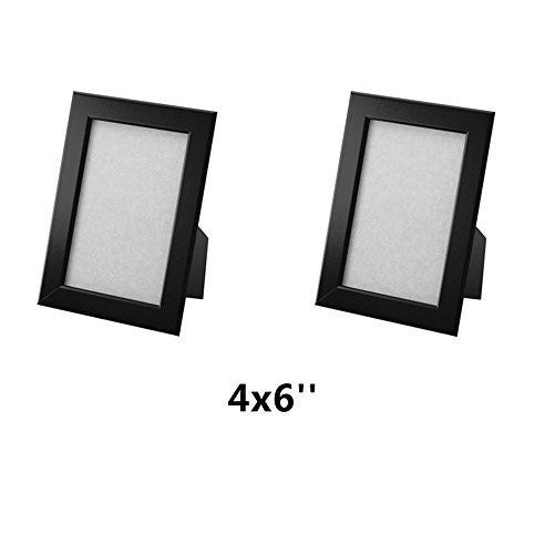 Ikea Fiskbo Frame, Black, 4" X 6" (2 Pack)