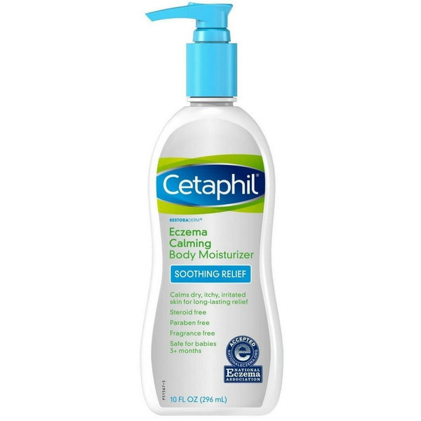 Cetaphil Restoraderm Gentle Calming Body Moisturizer 10 Ounces 2 Pack