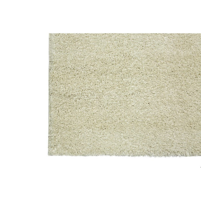 Contemporary Area Rug In Polypropylene-frieze and Jute Mesh Backing, Cream