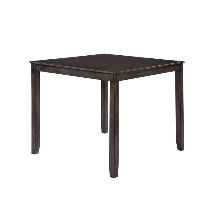 5-Piece Wooden Counter Height Table Set In Gray