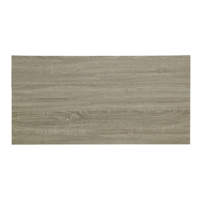 5-Piece Wooden Counter Height Table Set In Natural Brown And Black