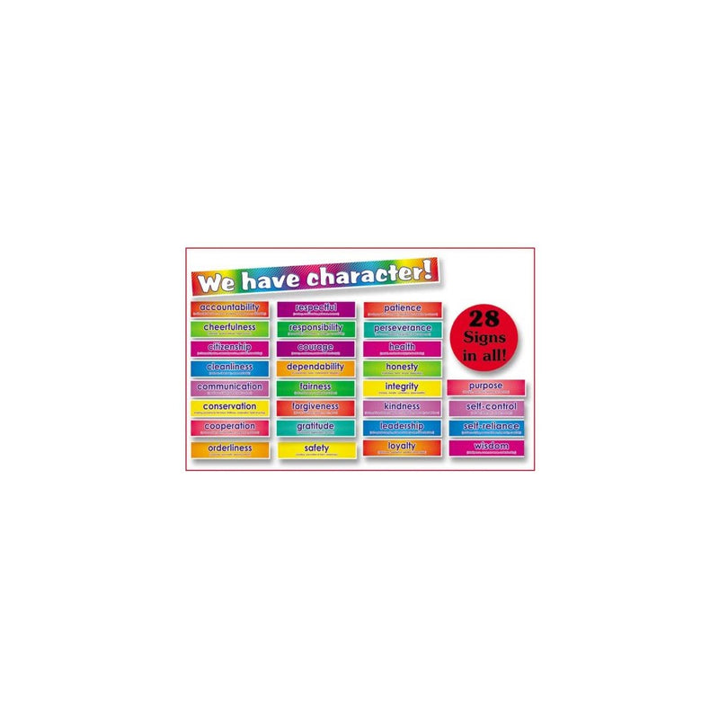Scholastic Teacher's Friend Character Signs! Bulletin Board (TF3086)