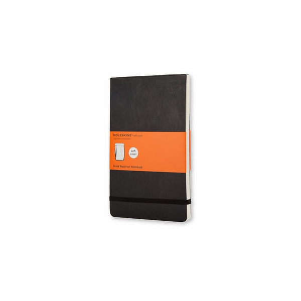 Moleskine Reporter Notebook, Pocket, Ruled, Black, Soft Cover (3.5 x 5.5) (Reporter Notebooks)
