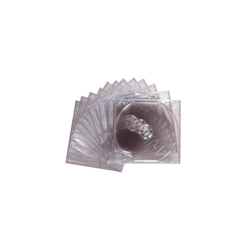 Maxell 190069 Jewel Case 12Pk Clear 10Mm