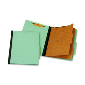 Pendaflex Classification Folders, Standard, 2 Dividers, Bonded Fasteners, 2/5 Cut Tab, Green, Letter Size, 100 EA/CT (PU61 GRE)