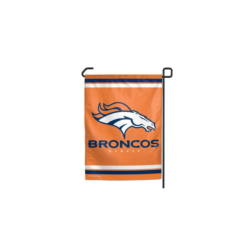 WinCraft NFL Denver Broncos WCR08367013 Garden Flag, 11" x 15"