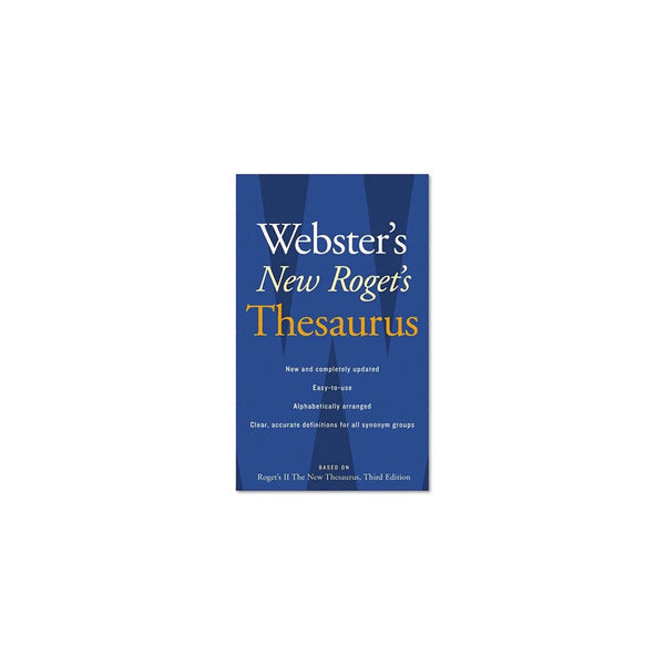 Houghton Mifflin Roget's II: The New Thesaurus, 3 Red Edition, Paperback, 544 pages (0618955925)