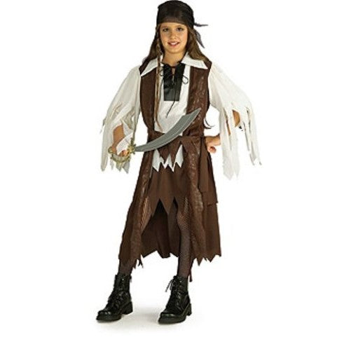 Rubies Halloween Concepts Children's Costumes Caribbean Pirate Queen - Large