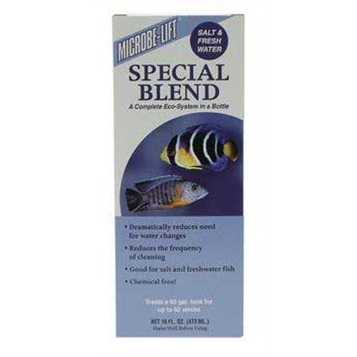 Microbe Lift Special Blend for Home Aquariums, 16-Ounce