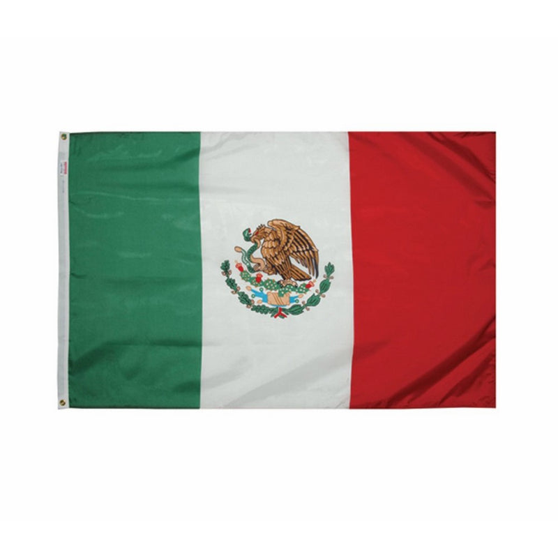 Valley Forge Flag 3-Foot by 5-Foot Nylon Mexico Flag