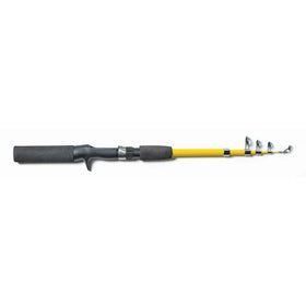Eagle Claw Pack-IT Telescopic Spincast Rod, 1 Piece (Yellow, 5-Feet 6-Inch)
