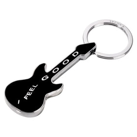 Troika I Feel Good Guitar Keyring (KR902BK)