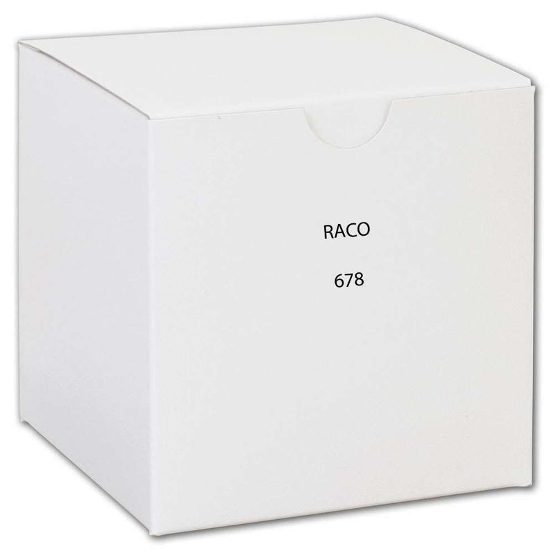 Hubbell Raco 678 Single Gang Handy Box With Bracket