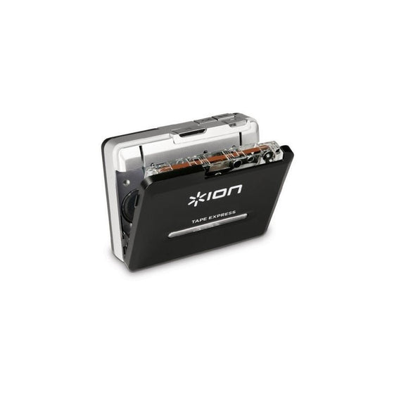 ION Tape Express Plus | Cassette Player and Tape-to-Digital Converter with USB & 1/8" Out