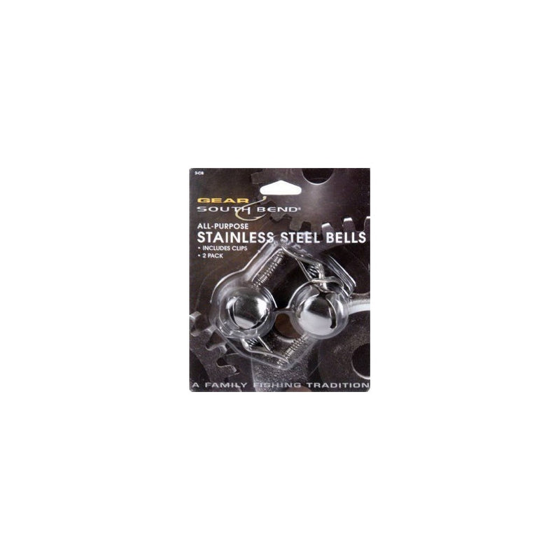 2PK SS RND Bells/Clip