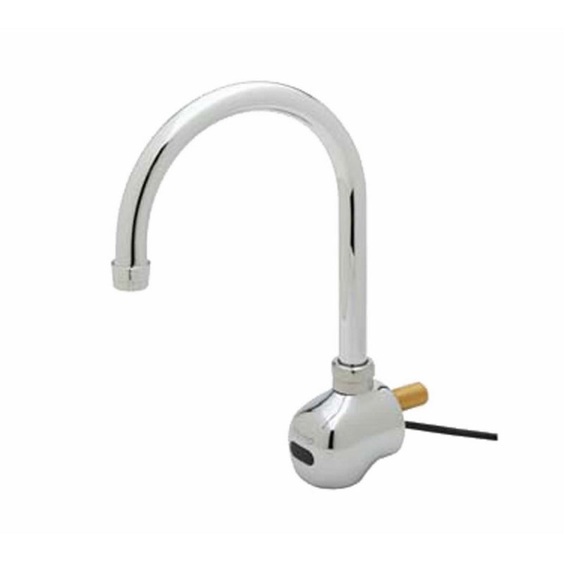 T&S Brass 5EF-1D-WG Wall Mount Swivel Gooseneck Equip Sensor Faucet