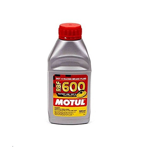 Motul MTL100949 8068HL RBF 600 Factory Line Dot-4 100 Percent Synthetic Racing Brake Fluid - 500 ml