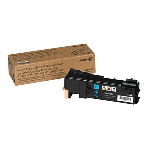 XEROX 106R01594 Cyan High Capacity Toner Cartridge FOR Phaser 6500/WC 6505